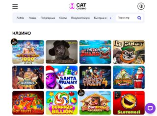 Мобильная версия казино Cat Мобильная версия казино Cat